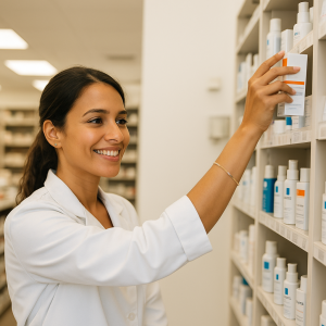 Rayonniste en pharmacie